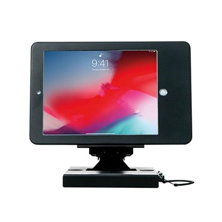 CTA Digital - Support de Table Pliable avec Système Anti-Vol pour Ipad, Ipad Pro et Ipad Air, Noir - Simple Boutique