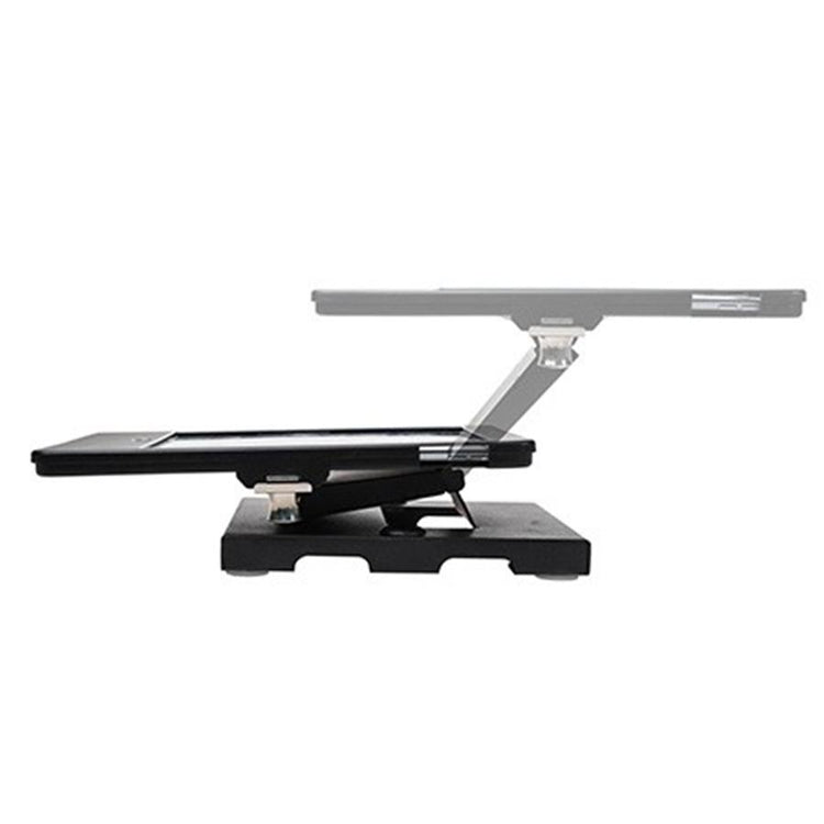 CTA Digital - Support de Table Pliable avec Système Anti-Vol pour Ipad, Ipad Pro et Ipad Air, Noir - Simple Boutique
