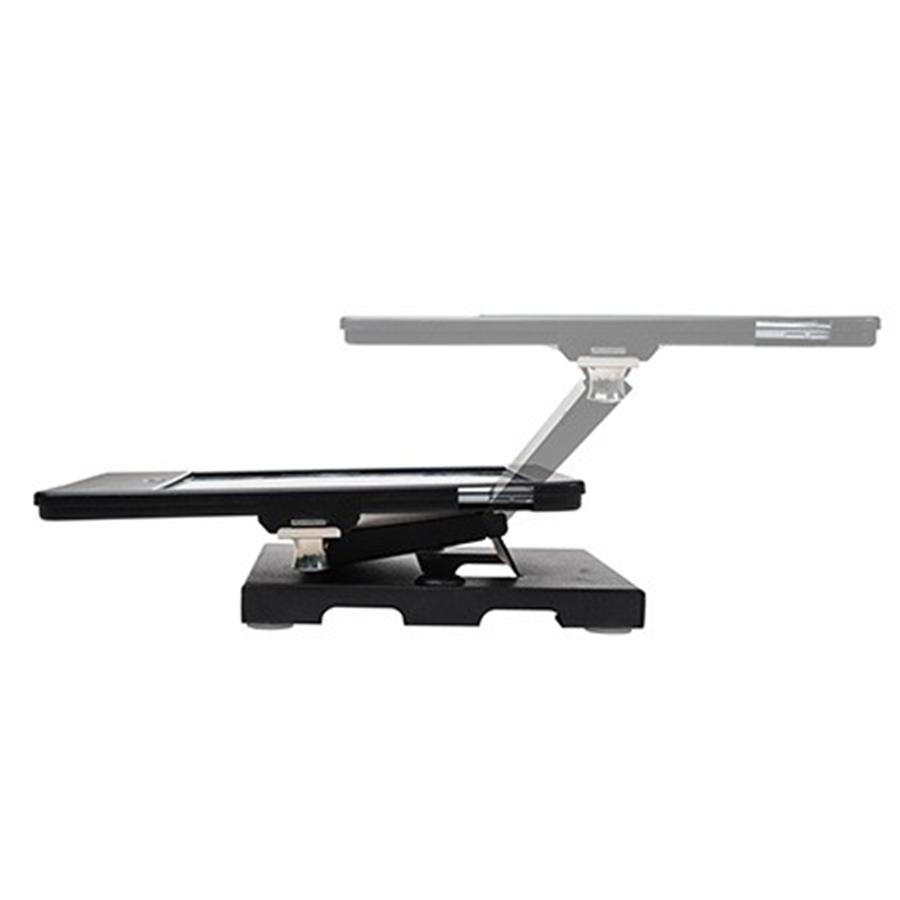 CTA Digital - Support de Table Pliable avec Système Anti-Vol pour Ipad, Ipad Pro et Ipad Air, Noir - Simple Boutique