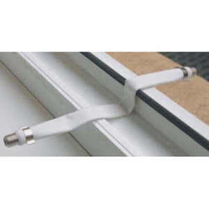 Câble Coaxial plat F Type RG-6 pour portes et fenêtres - Simple Boutique