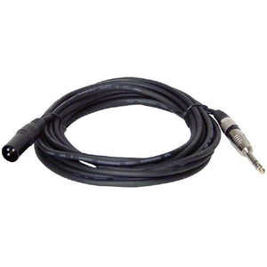Câble Microphone Professionnel 1/4 Jack Mâle à XLR Mâle 50pi - Simple Boutique