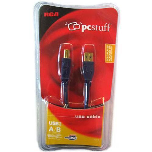Câble USB 2.0 connecteurs A/B 16 pieds marque RCA - Simple Boutique
