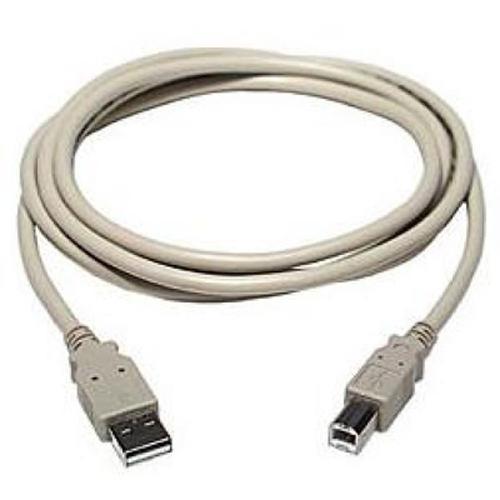 Câble USB 2.0 connecteurs A/B Mâle/Mâle 6 pieds Beige - Simple Boutique