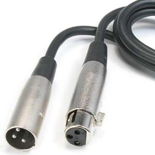 Câble XLR pour Microphone et autres Mâle / Femelle - 15 pieds