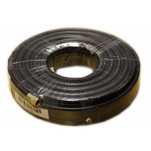 Câble coaxial 150pi RG-6 Noir M/M - Simple Boutique
