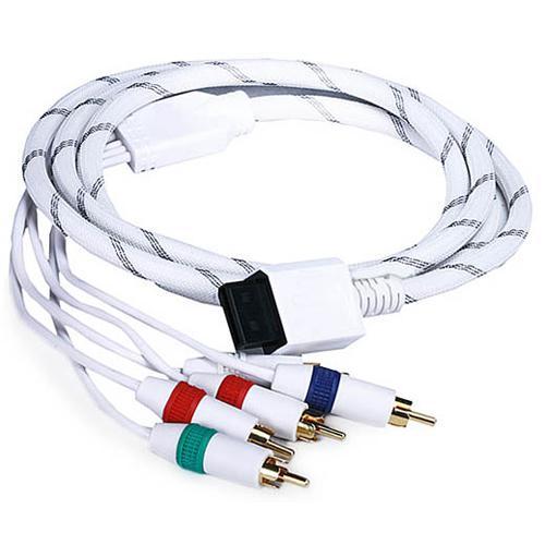 Câble component PREMIUM (5 rca) 480p pour Nintendo Wii 6 pieds - Simple Boutique