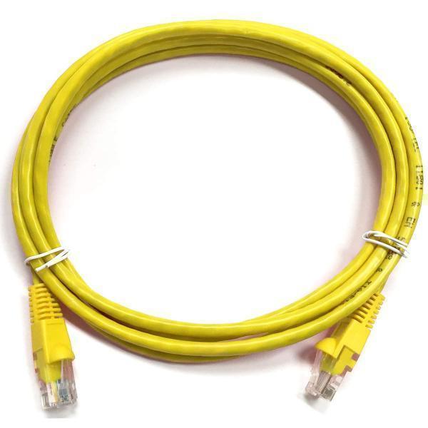 Câble ethernet réseau Cat6 500MHz RJ-45 15pi Jaune - Simple Boutique