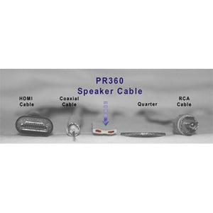 Câble haut-parleur 30pi plat avec connecteurs - Simple Boutique