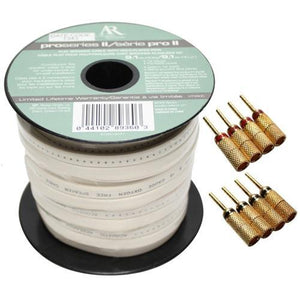 Câble haut-parleur 30pi plat avec connecteurs - Simple Boutique