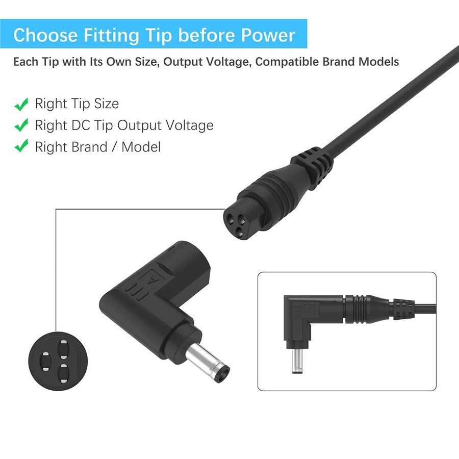 Chargeur 70W pour Ordinateur Portable Noir - Simple Boutique