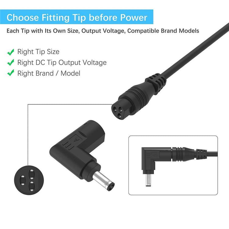 Chargeur 70W pour Ordinateur Portable Noir - Simple Boutique