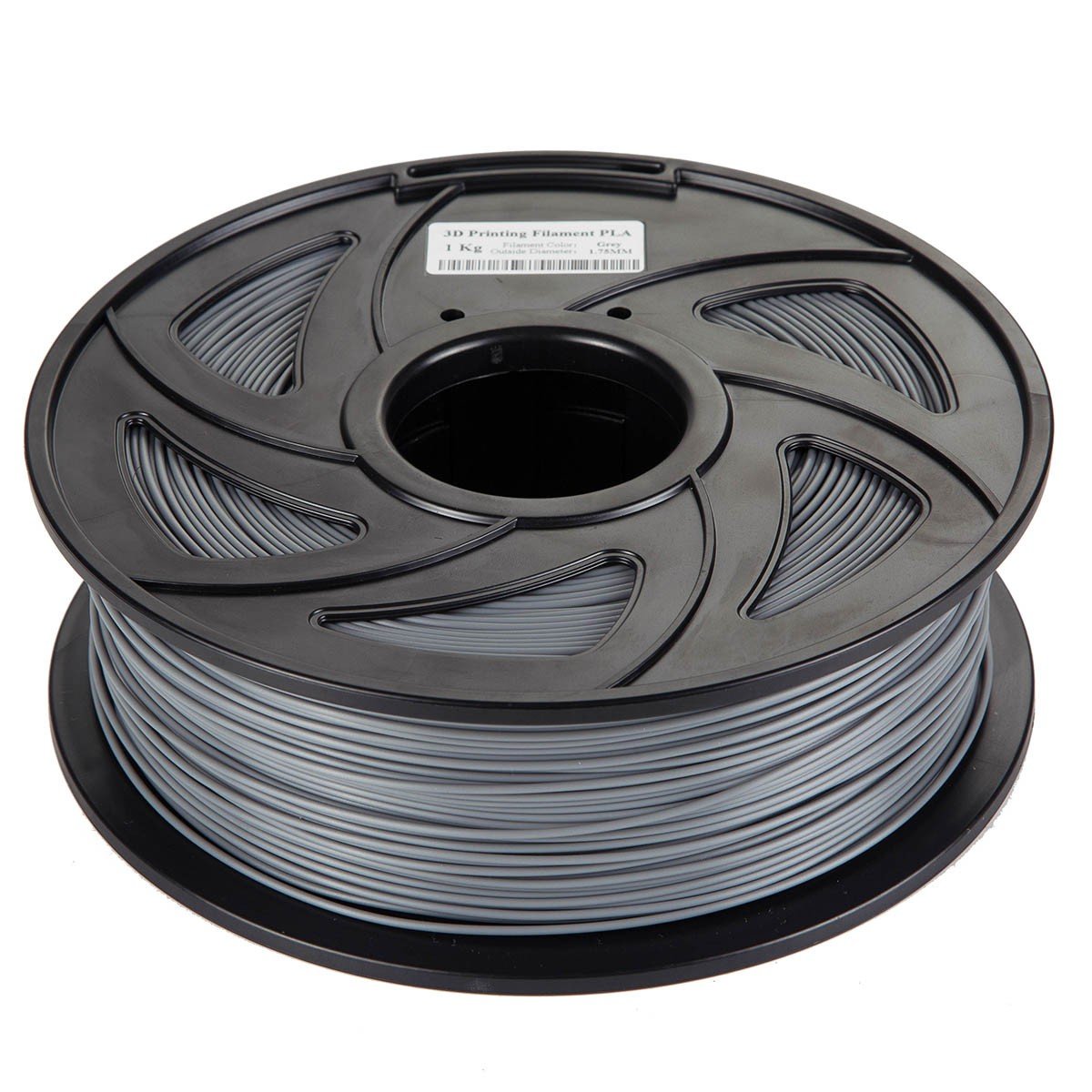 CloneBox 03431 Filament PLA pour Imprimante 3D 1.75mm 1kg Gris - Simple Boutique