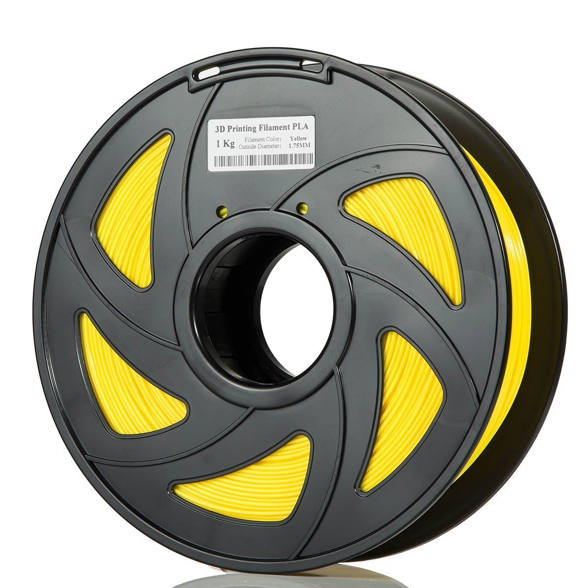 CloneBox 03433 Filament PLA pour Imprimante 3D 1.75mm 1kg Jaune - Simple Boutique