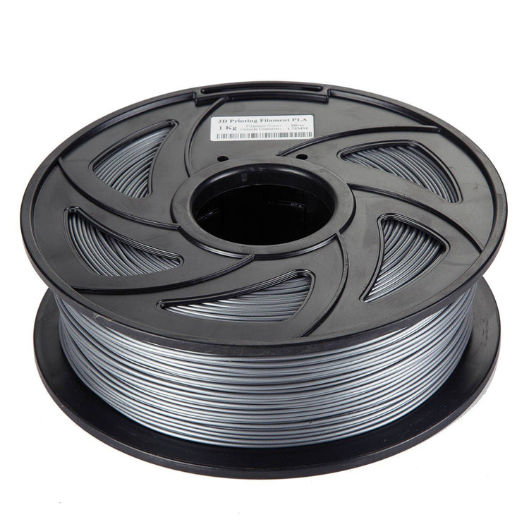 CloneBox 03436 Filament PLA pour Imprimante 3D 1.75mm 1kg Argent - Simple Boutique