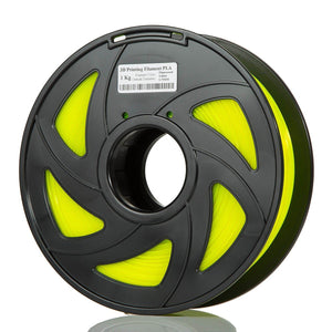CloneBox 03446 Filament PLA pour Imprimante 3D 1.75mm 1kg Jaune Fluorescent - Simple Boutique