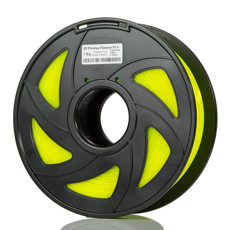 CloneBox 03446 Filament PLA pour Imprimante 3D 1.75mm 1kg Jaune Fluorescent - Simple Boutique