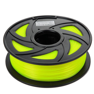 CloneBox 03446 Filament PLA pour Imprimante 3D 1.75mm 1kg Jaune Fluorescent - Simple Boutique