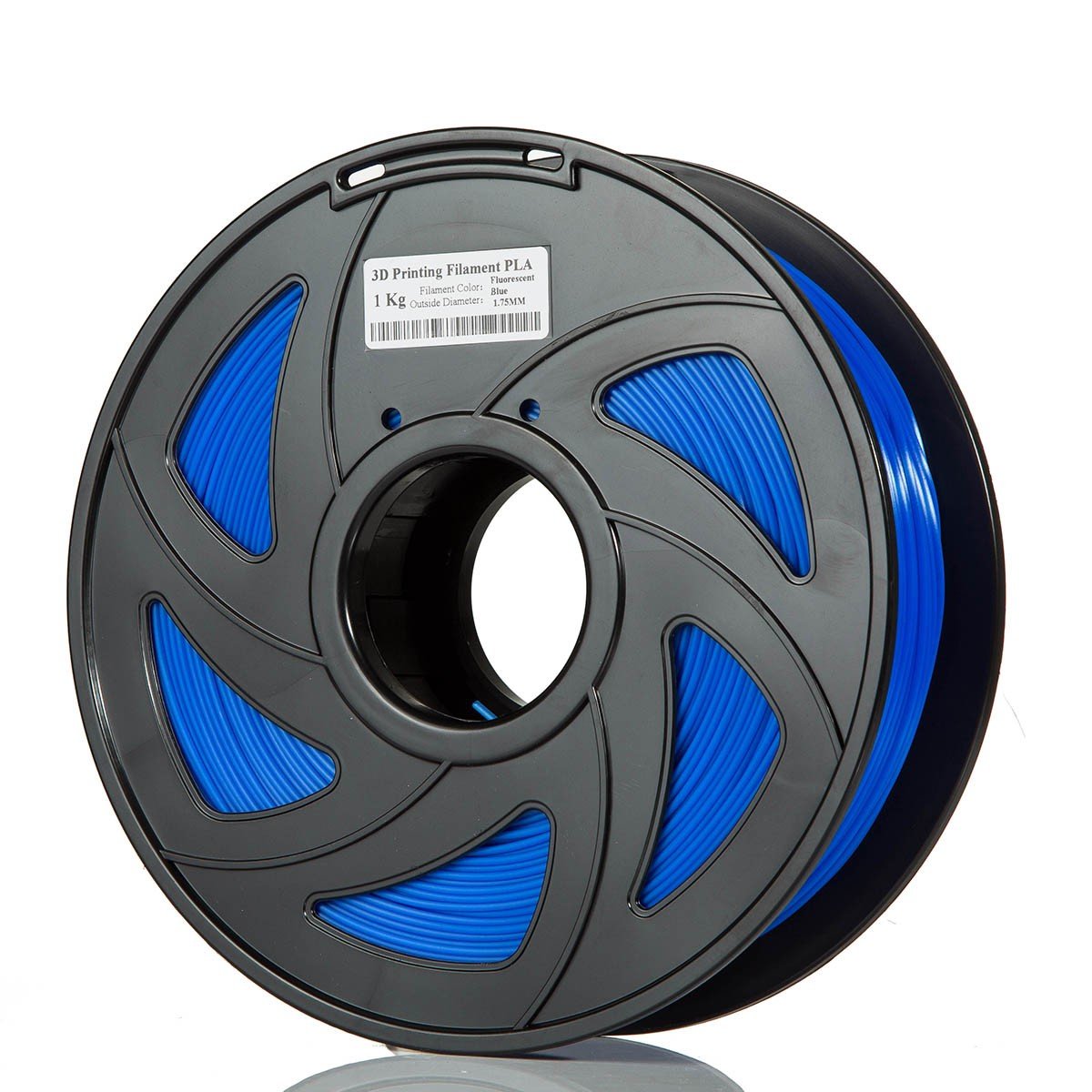 CloneBox 03447 Filament PLA pour Imprimante 3D 1.75mm 1kg Bleu Transparent - Simple Boutique