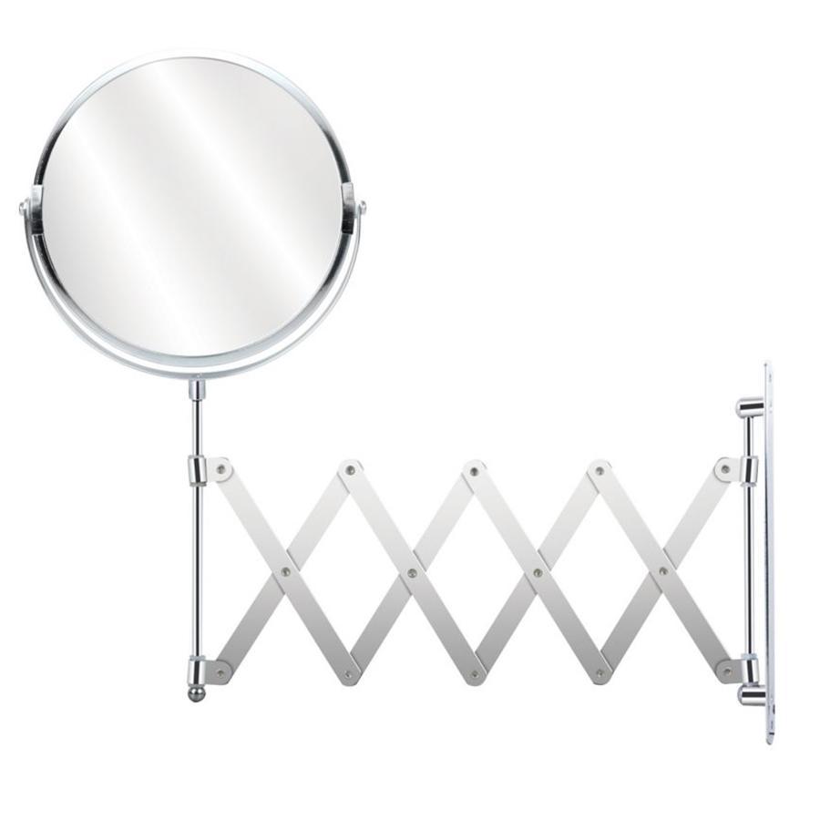Conair 93412C - Miroir Extensible à Fixer au Mur, Grossissement 1x 5x, Fini Chromé - Simple Boutique