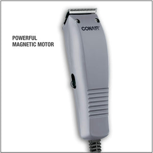 Conair HC90AC - Tondeuse à Cheveux Kit de 10 Pièces avec Lames en Acier Inoxydable Auto-Affûtantes Longue Durée Gris - Simple Boutique