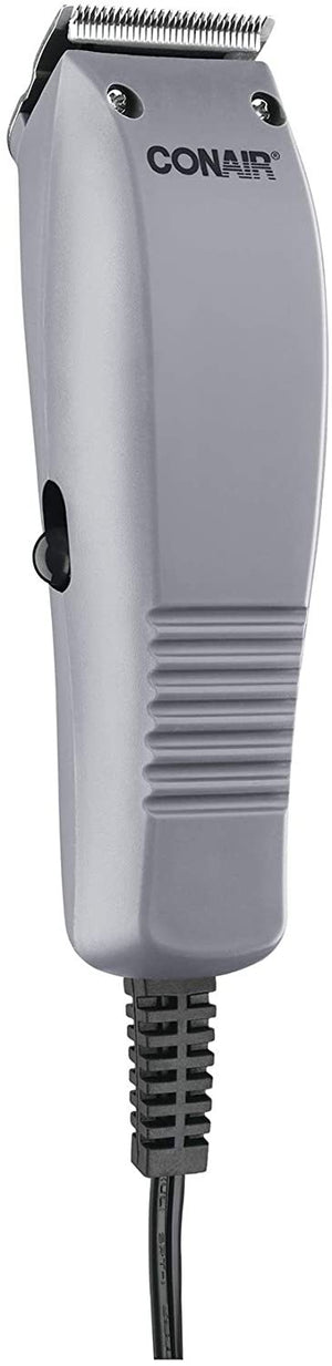 Conair HC90AC - Tondeuse à Cheveux Kit de 10 Pièces avec Lames en Acier Inoxydable Auto-Affûtantes Longue Durée Gris - Simple Boutique