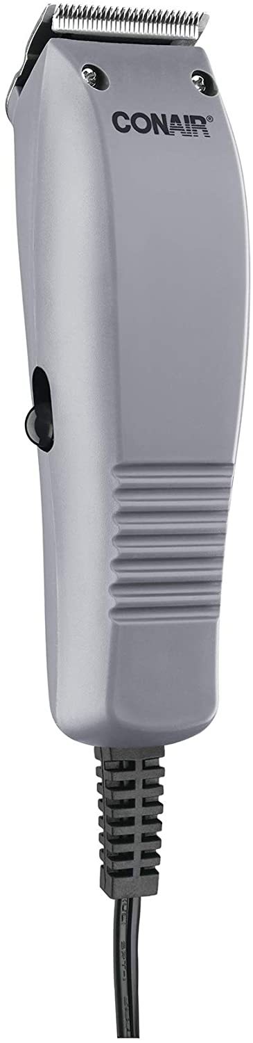 Conair HC90AC - Tondeuse à Cheveux Kit de 10 Pièces avec Lames en Acier Inoxydable Auto-Affûtantes Longue Durée Gris - Simple Boutique