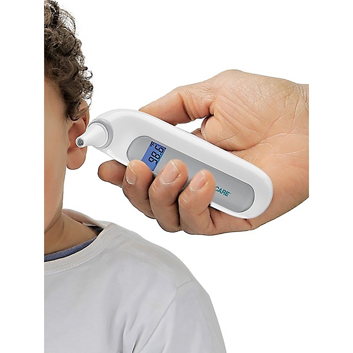 Conair - Thermomètre Auriculaire Infrarouge, Lecture Rapide , Blanc - Simple Boutique