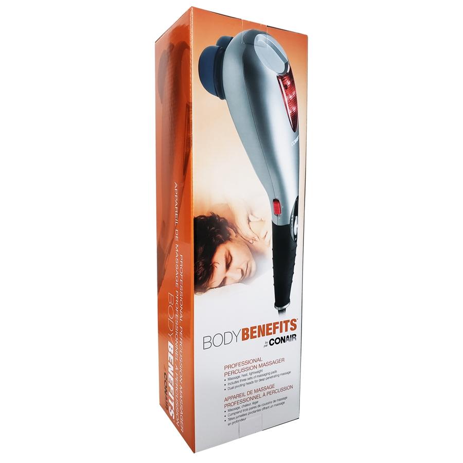 Conair V10297 - Appareil de Massage Professionnel à Percussion, Argenté - Simple Boutique