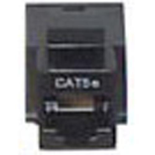 Connecteur Keystone Cat5e RJ-45 sans outil Femelle Noir - Simple Boutique