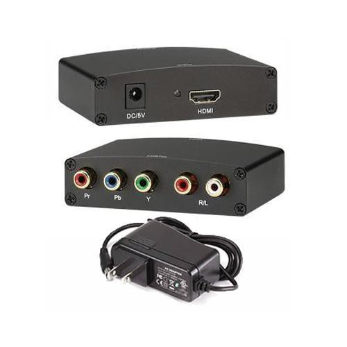 Convertisseur Component & Audio 2x RCA à HDMI amplifié - Simple Boutique