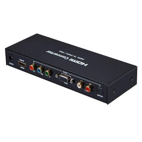 Convertisseur HDMI vers Component + Audio RCA et VGA amplifié - Simple Boutique