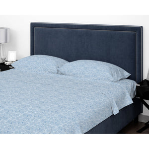 Cotton House - Ensemble de Draps de Flanelle, 100% Coton, Grandeur Grand Lit Queen, Weave - Liquidation Fin de Saison Vente Finale - Simple Boutique
