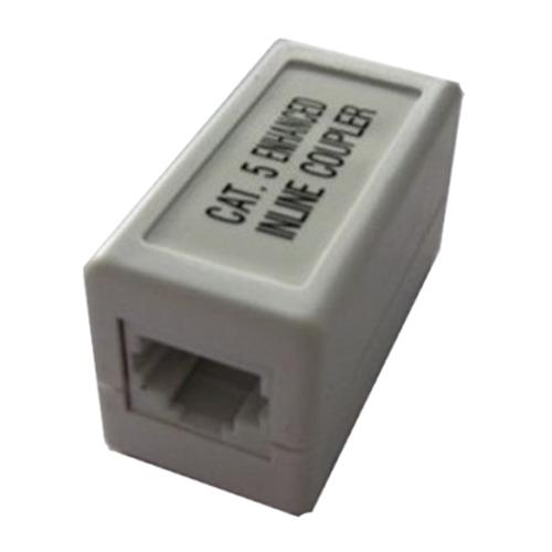 Coupleur pour câbles ethernet réseau Cat5e RJ-45 F/F Blanc - Simple Boutique
