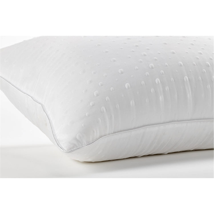 DB Chez Vous - Oreiller Aria Hypoallergénique en Microfibre, Grandeur Standard, Blanc - Simple Boutique