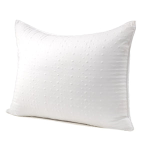 DB Chez Vous - Oreiller Aria Hypoallergénique en Microfibre, Grandeur Standard, Blanc - Simple Boutique