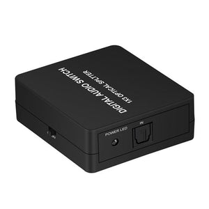 Diviseur Pour Câbles Audio Numérique Toslink Fibre Optique 1 Entrée À 3 Sorties Amplifié - Simple Boutique