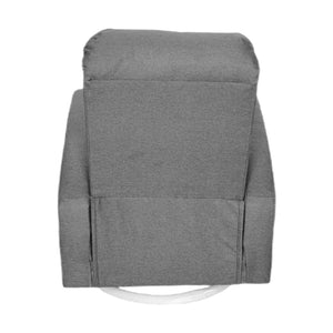 Dormatex Emilia Chaise Fauteuil Inclinable Pivotante Gris Pâle - Fait au Canada - Simple Boutique
