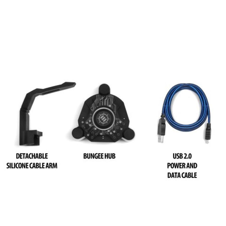 ENHANCE Hub USB pour Souris de Jeu Bleu - Simple Boutique