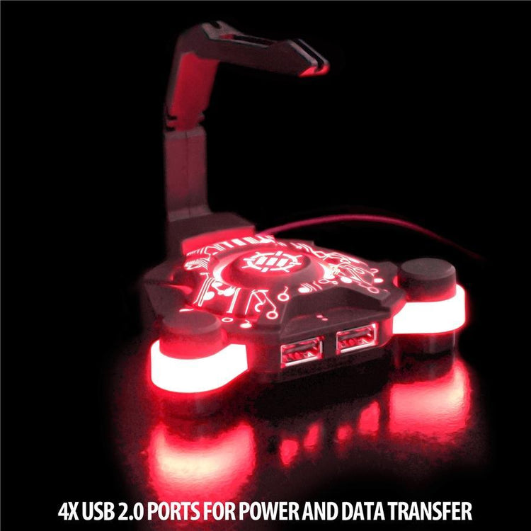 ENHANCE Hub USB pour Souris de Jeu Rouge - Simple Boutique