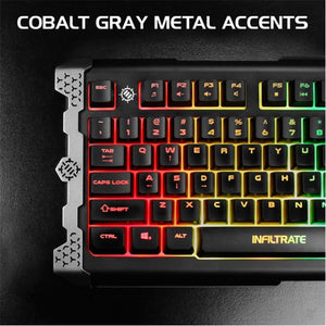 ENHANCE Infiltrate Clavier de Jeu Noir - Simple Boutique