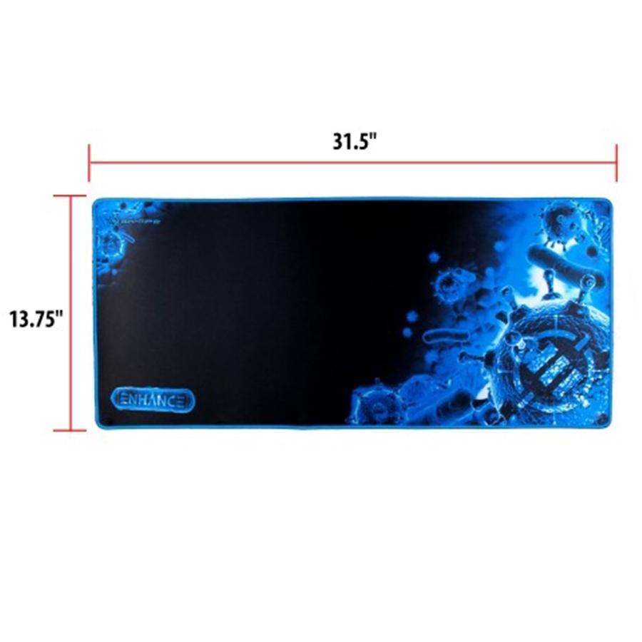 ENHANCE Pathogen GX-MP2 XXL Tapis de Souris de Jeu Bleu - Simple Boutique