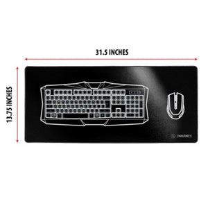 ENHANCE Pathogen GX-MP2 XXL Tapis de Souris de Jeu Noir - Simple Boutique