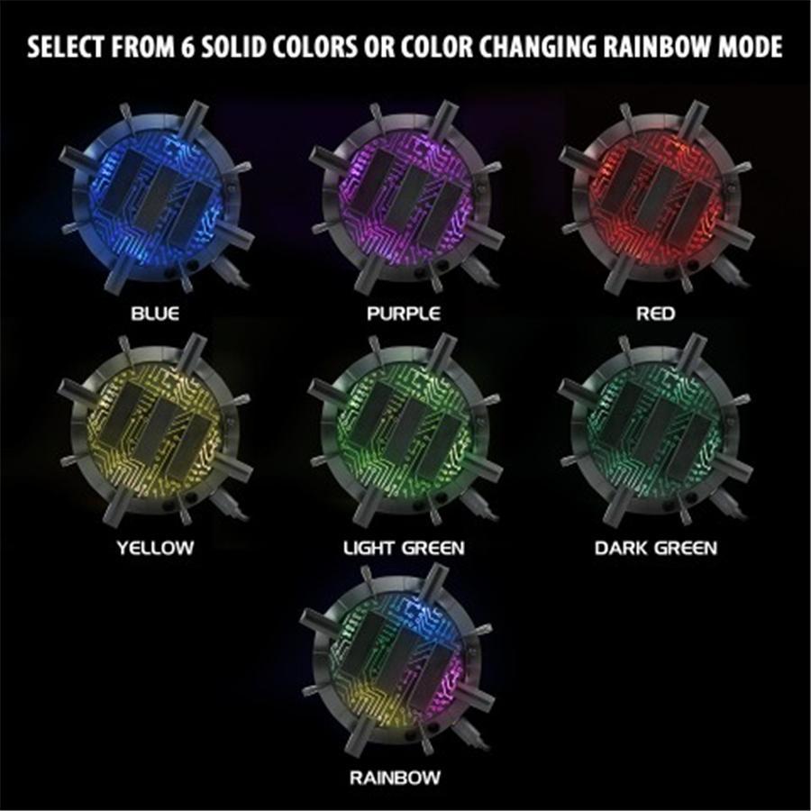 ENHANCE Pro Hub USB et Bungee pour Souris de Jeu DEL - ENPCGHB100BKEW - Simple Boutique