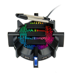 ENHANCE Pro Hub USB et Bungee pour Souris de Jeu DEL - ENPCGHB100BKEW - Simple Boutique