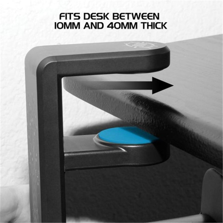 ENHANCE Support pour Casque de Jeu Rotatif - Noir - Simple Boutique