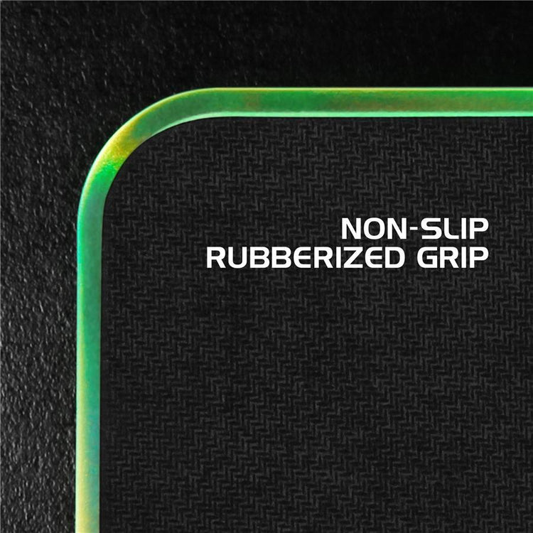 ENHANCE Tapis de Souris en Tissus sur Surface Rigide Noir - Simple Boutique