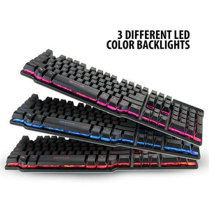 ENHANCE Voltaic Clavier de Jeu avec Commutateurs Hybrides Noir - Simple Boutique