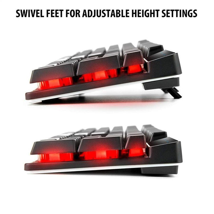 ENHANCE Voltaic Clavier de Jeu avec Commutateurs Hybrides Noir - Simple Boutique