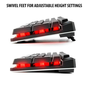 ENHANCE Voltaic Clavier de Jeu avec Commutateurs Hybrides Noir - Simple Boutique