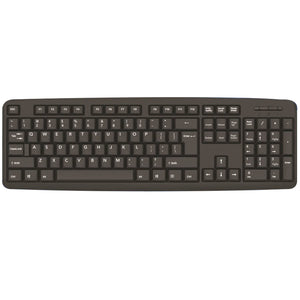 Elink - Clavier de Bureau USB avec 104 Touches, Câble de 4 Pieds, Noir - Simple Boutique